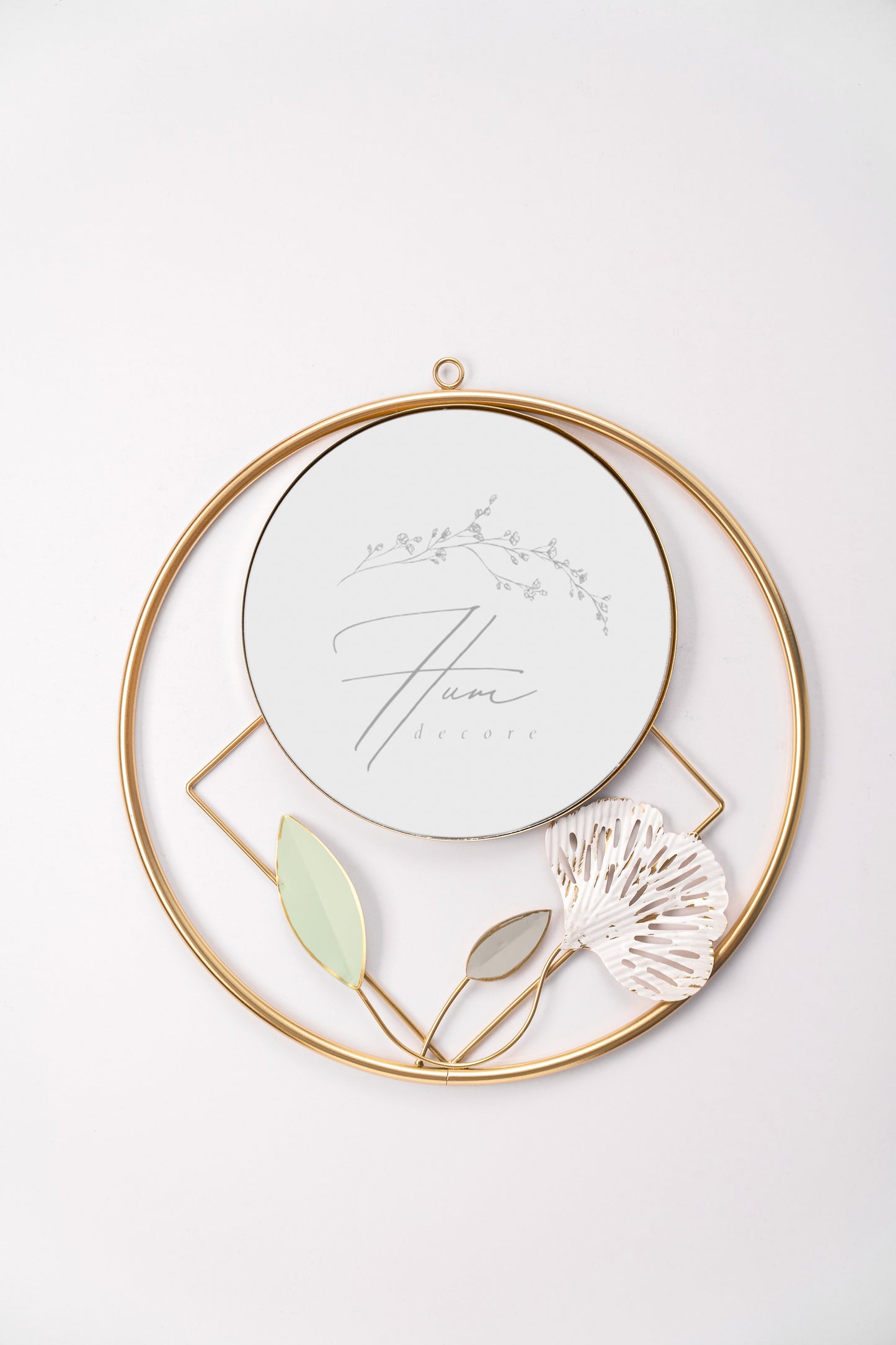 3D Metal Flower Frame Wall Art