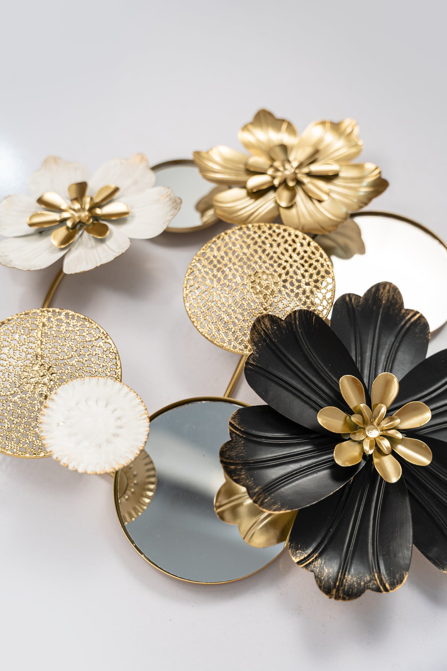 Gold Metallic Wall Art - Golden Garden Metallic Accent