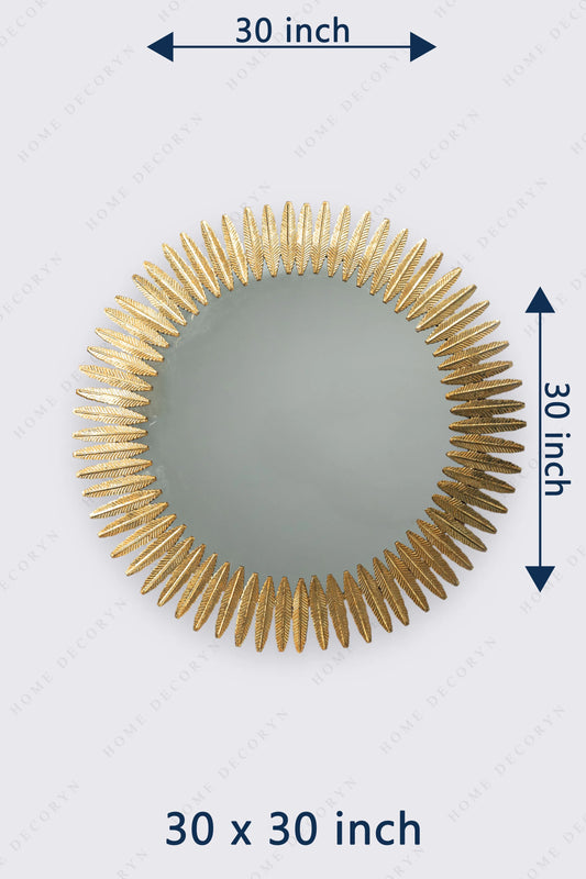 LeafLine Round Mirror