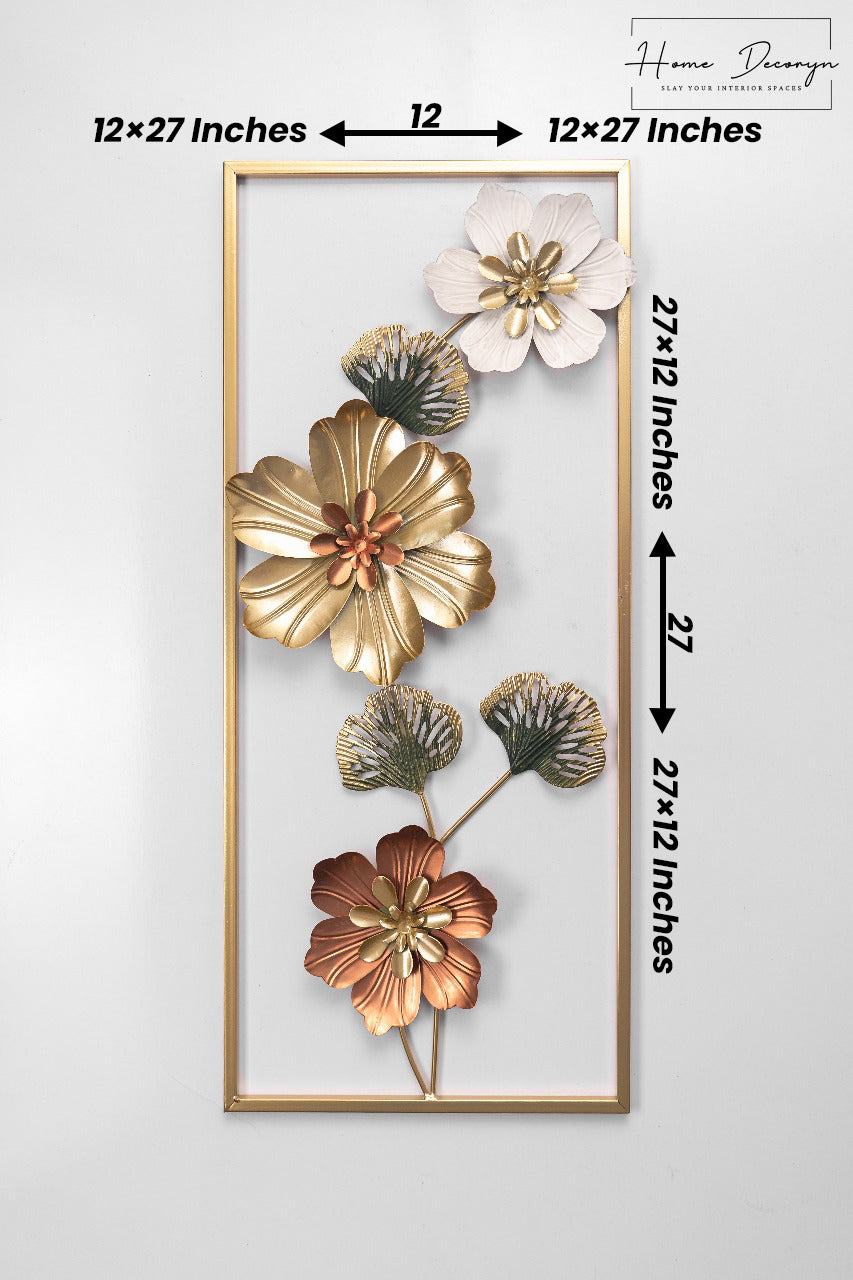 3D Metal Flower home decoration