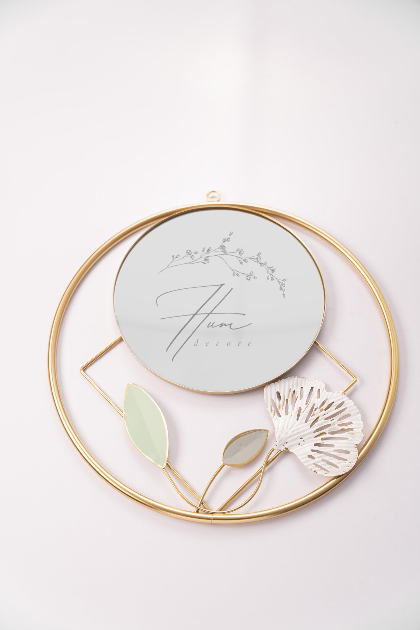 3D Metal Flower Frame Wall Art