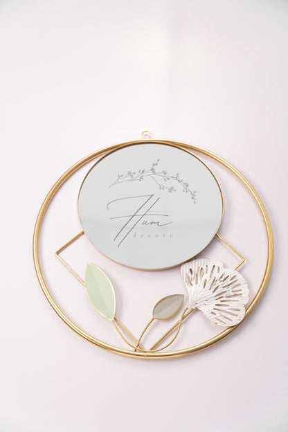 3D Metal Flower Frame Wall Art