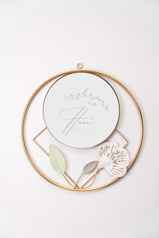 3D Metal Flower Frame Wall Art