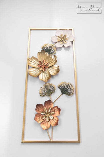 3D Metal Flower home decoration
