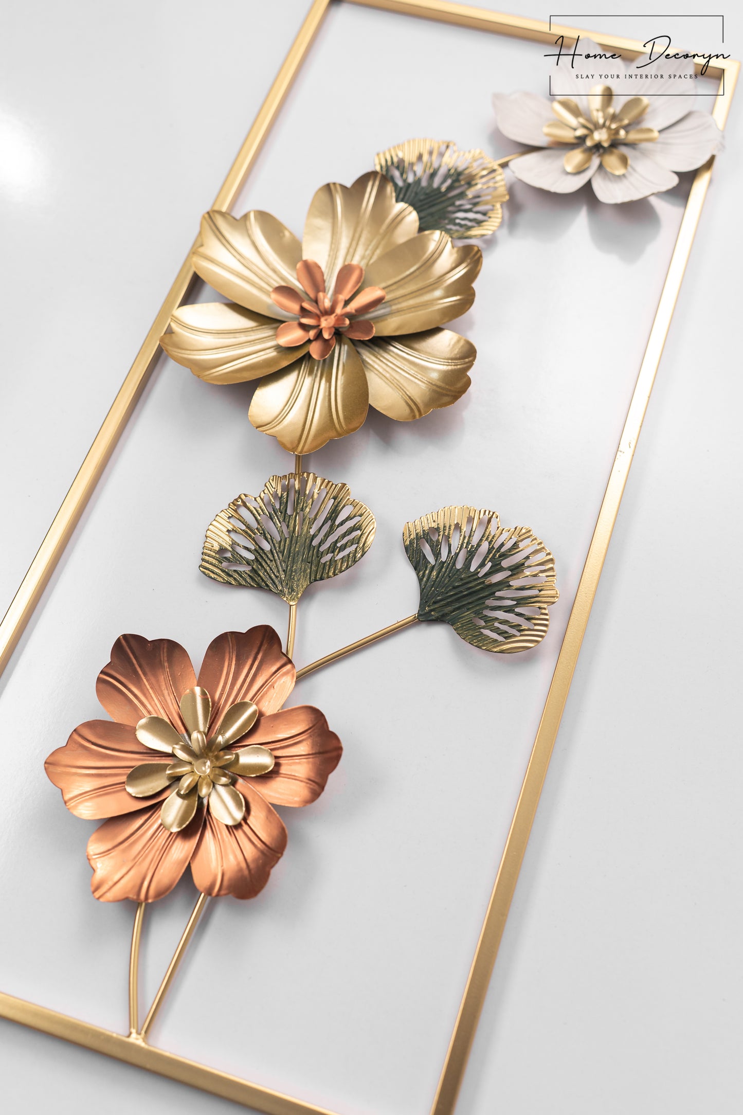 3D Metal Flower home decoration