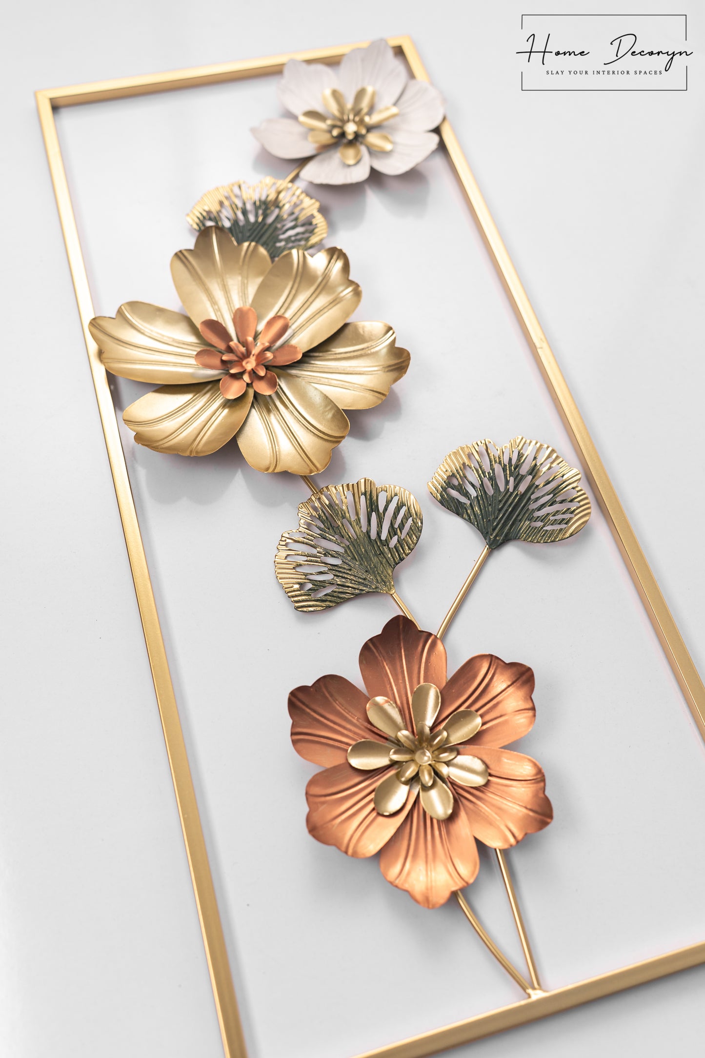 3D Metal Flower home decoration