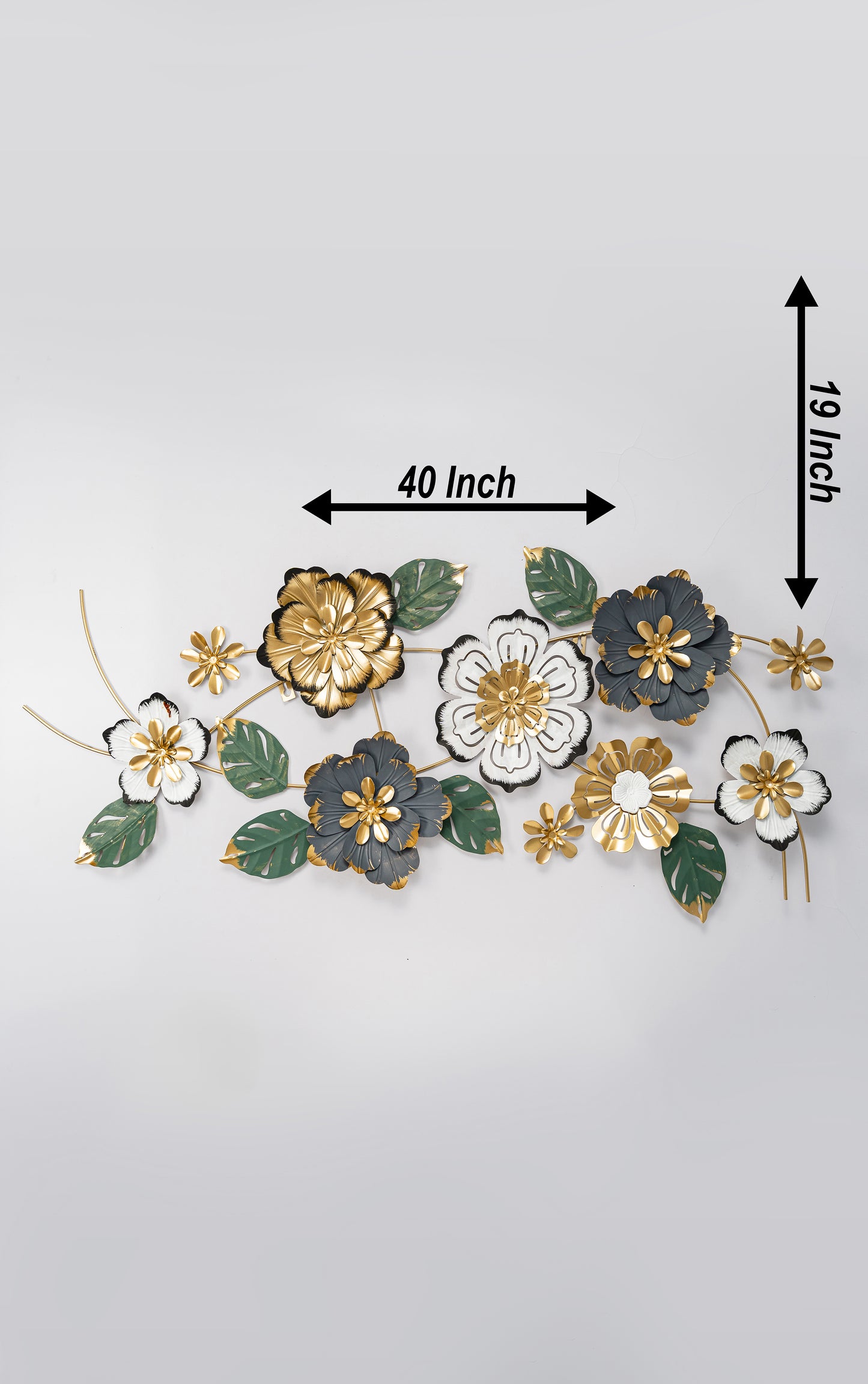 Multicolored Flower Leaf Wall Art Perfect for living room