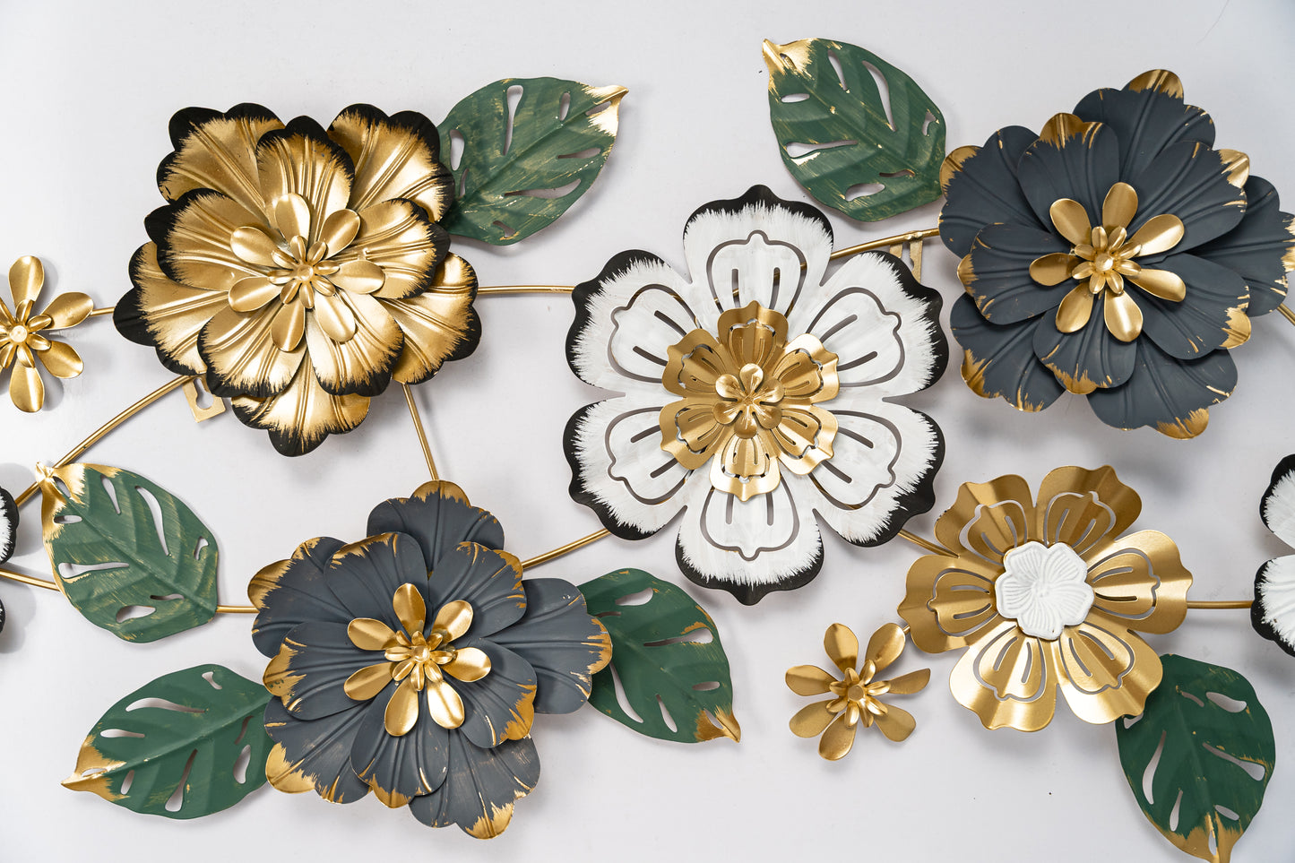 Multicolored Flower Leaf Wall Art Perfect for living room