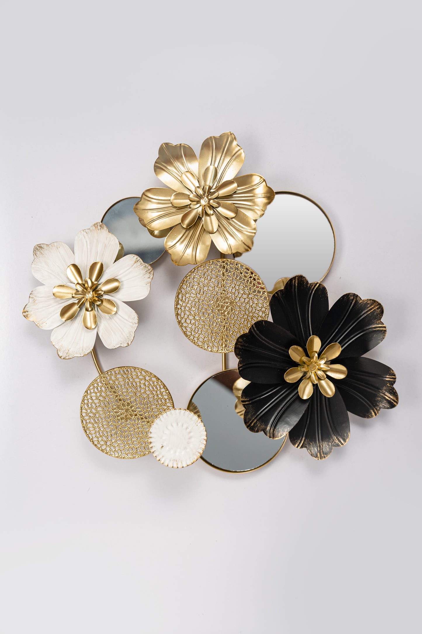 Gold Metallic Wall Art - Golden Garden Metallic Accent