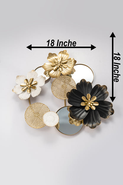 Gold Metallic Wall Art - Golden Garden Metallic Accent