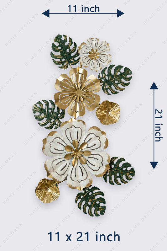 Blossom Radiance – Metal Wall Art Frame