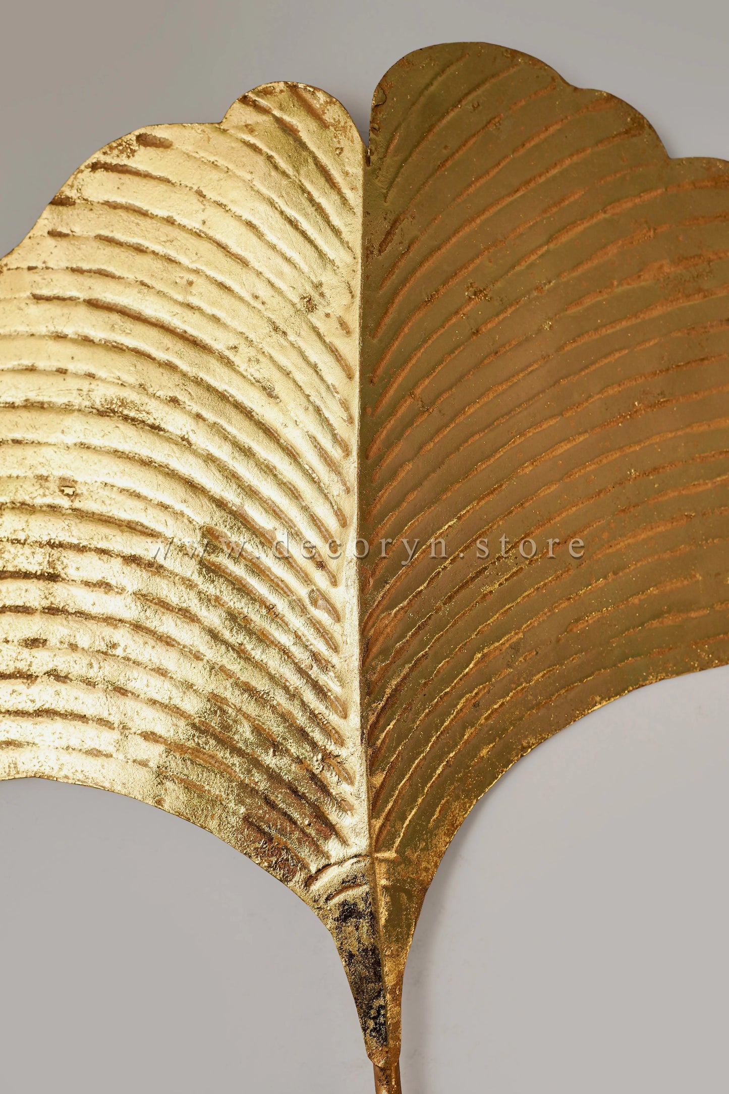 Golden Triflor Stem Sculpture