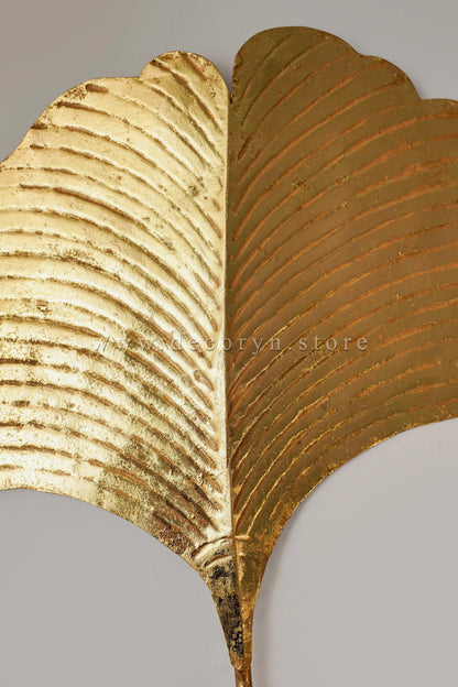 Golden Triflor Stem Sculpture
