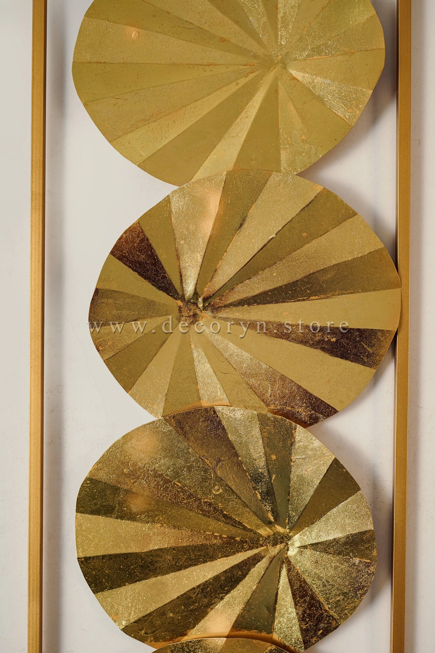 Golden Solar Ray Wall Art
