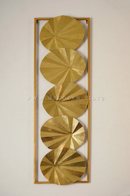 Golden Solar Ray Wall Art