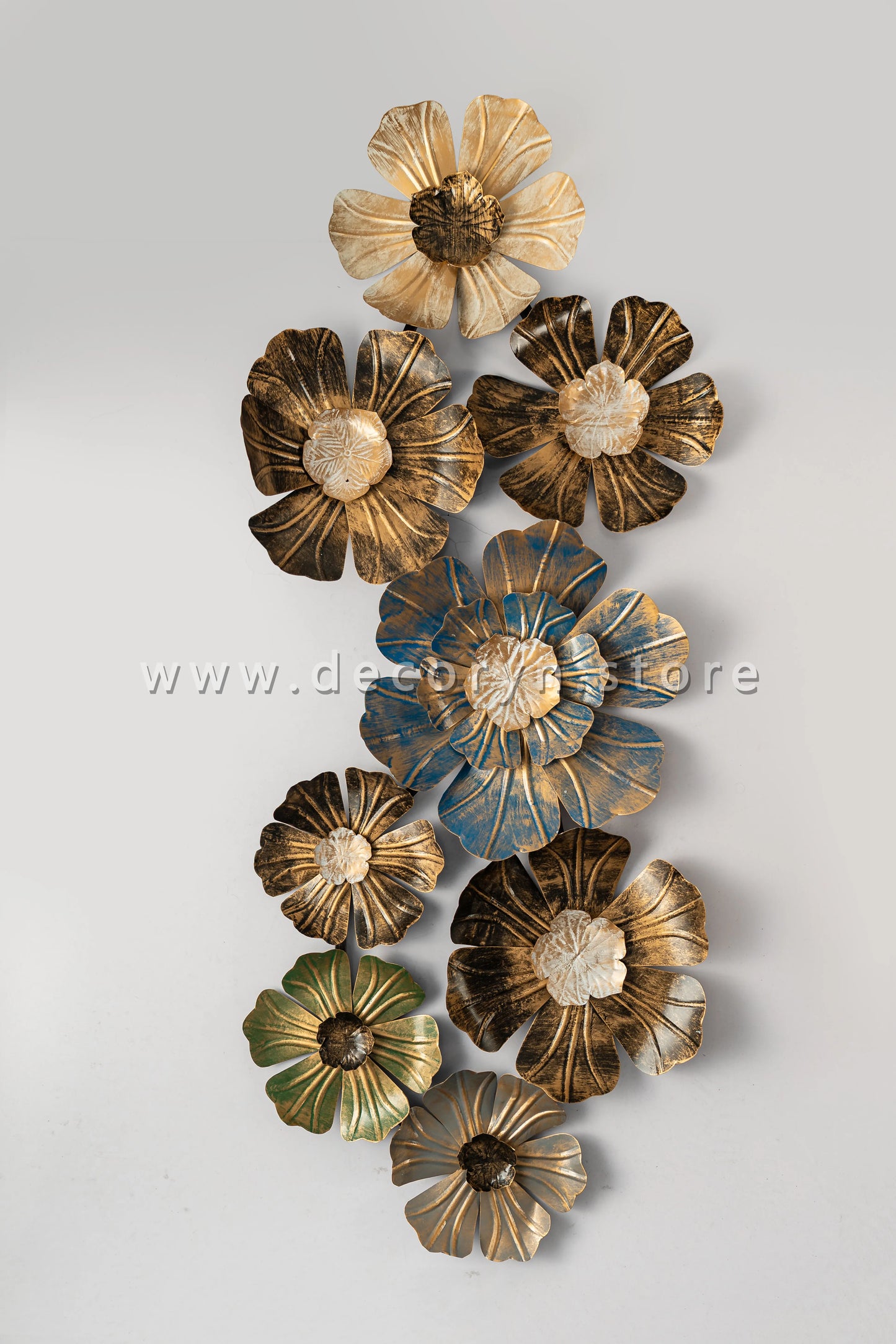 Golden Bloom Versatile Wall Frame