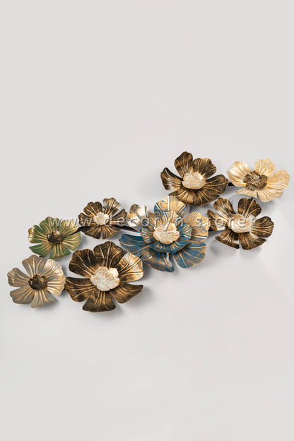 Golden Bloom Versatile Wall Frame