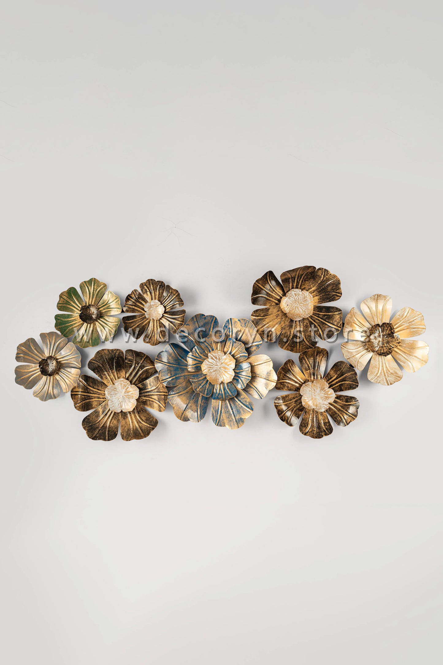 Golden Bloom Versatile Wall Frame