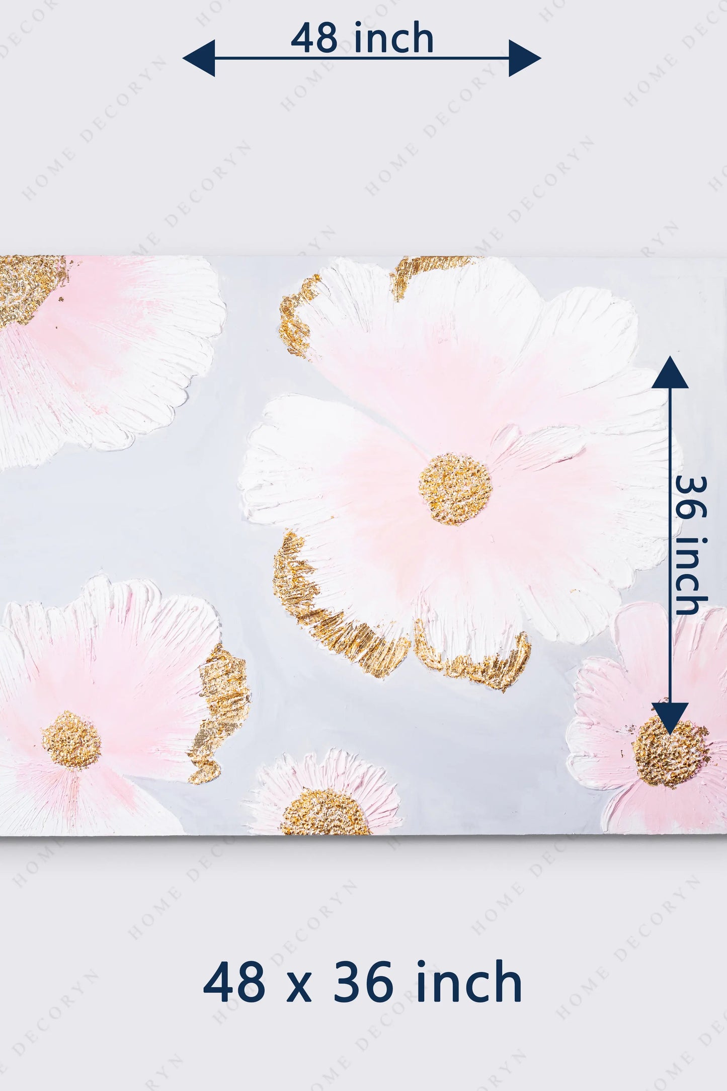 Handmade 3D Pink Floral Masterpiece