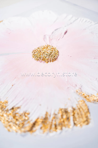 Handmade 3D Pink Floral Masterpiece