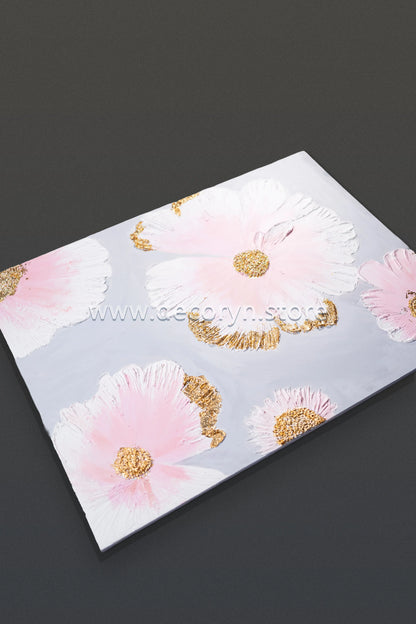 Handmade 3D Pink Floral Masterpiece