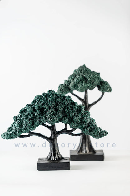 Evergreen Miniature Tree Décor Set (Pack of 2)