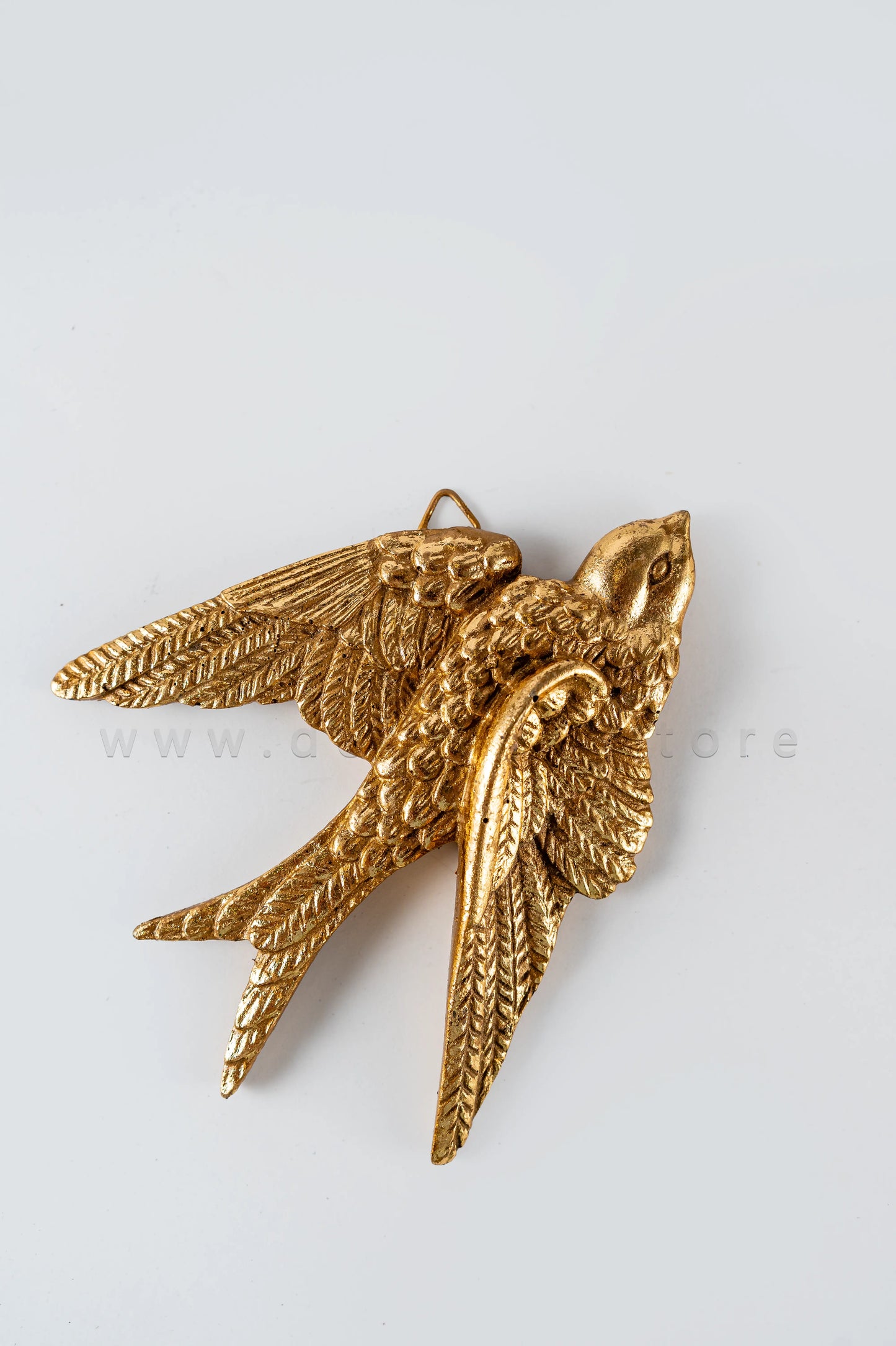 Soaring Sparrows Wall Sculpture Set - Golden (Pack of 6)