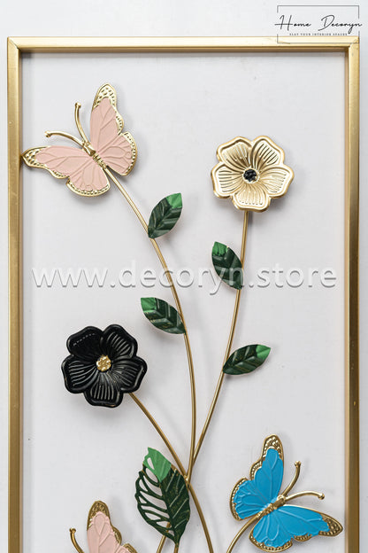 Golden Garden Bloom Wall Art