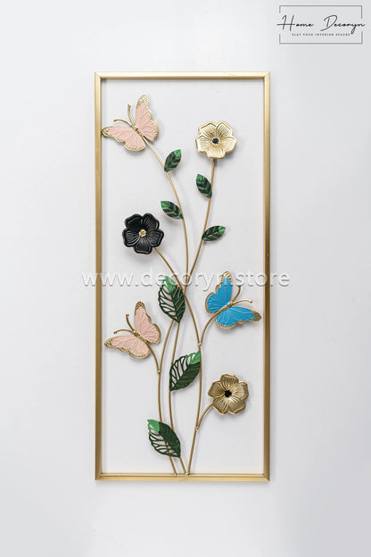 Golden Garden Bloom Wall Art