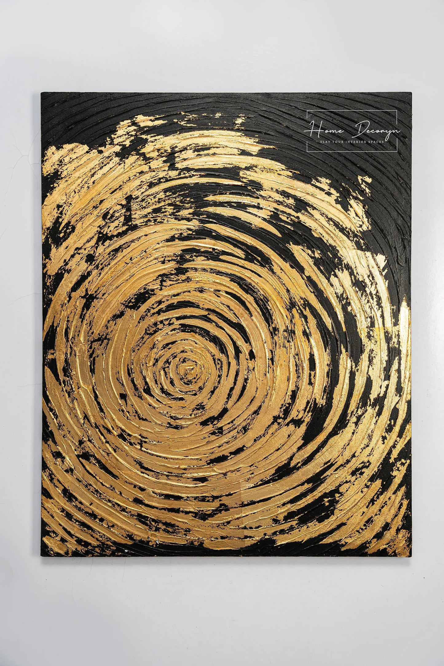 Midnight Gold Painting (Handmade)