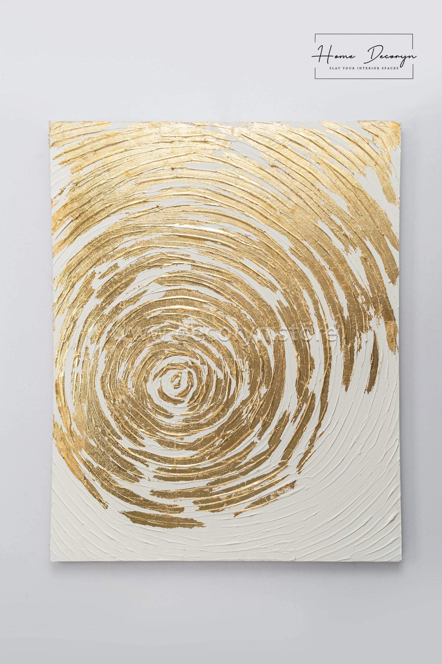 Midnight Gold Painting (Handmade)