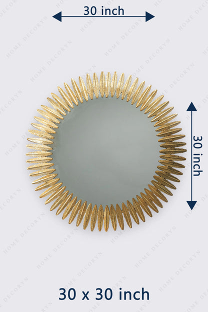 LeafLine Round Mirror