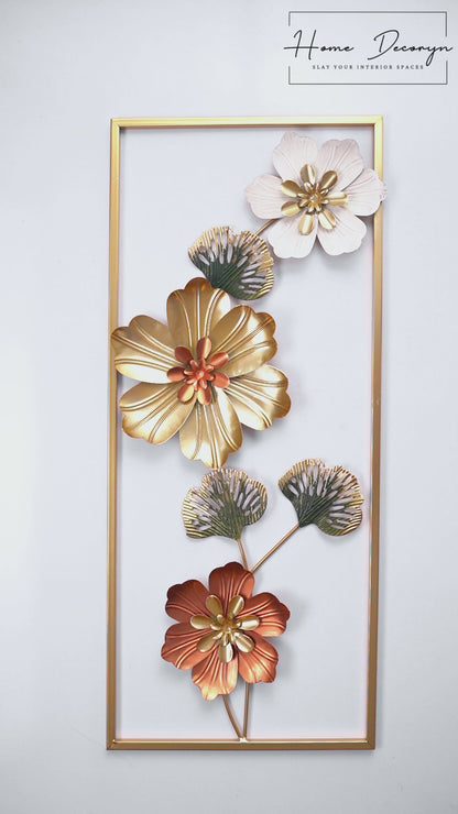 3D Metal Flower home decoration