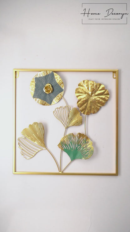 Gold Metal Wall Hanging