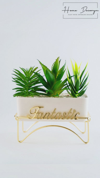 Fantastic Bloom Ceramic Planter